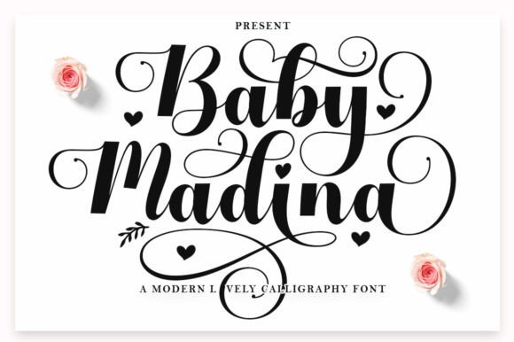 Baby Madina: A Modern Script for Elegant Branding