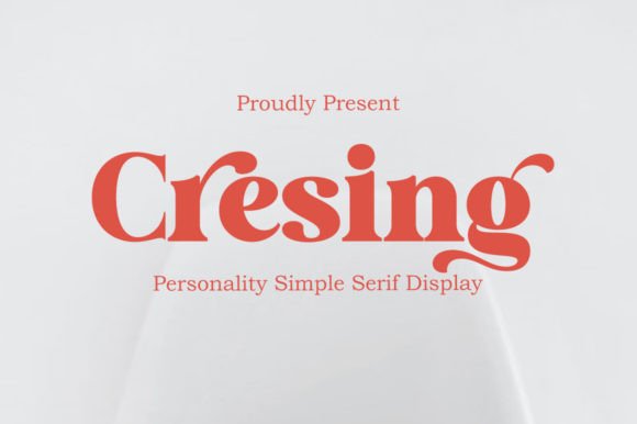 Exploring the Versatility of the Cresing Serif Typeface