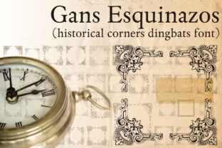 Gans Esquinazos: Integrating Vintage Dingbats into Modern Visual Strategy