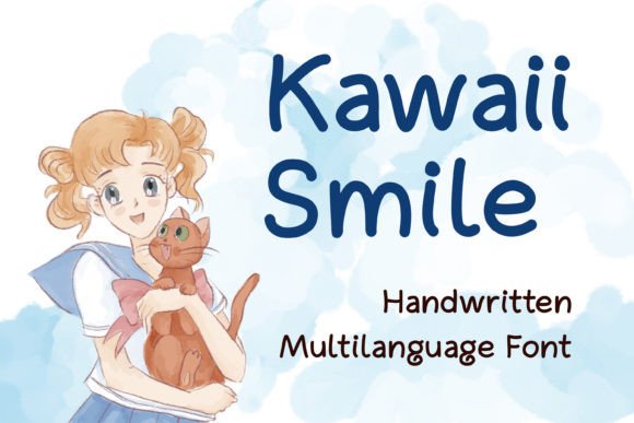 Kawaii Smile: The Font That Brings Whimsy to Every Design
