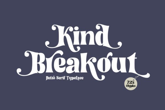 Kind Breakout: A Bold, Playful Font for Modern Design