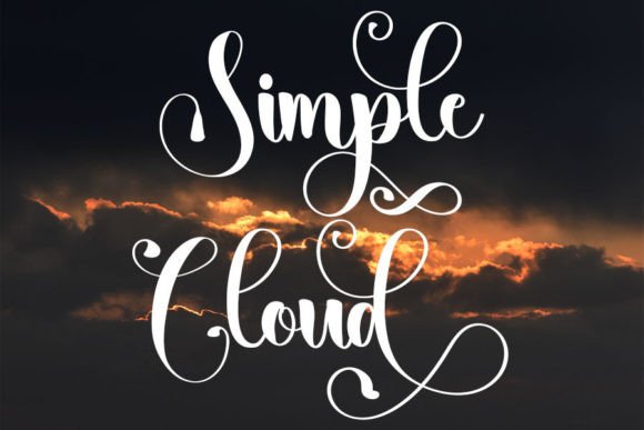Simple Cloud: A Strategic Guide to Using This Stylish Handwritten Font