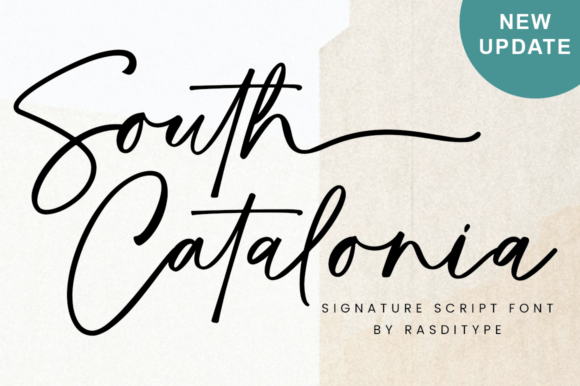South Catalonia: Integrating a Distinctive Handwritten Font into Your Creative Projects