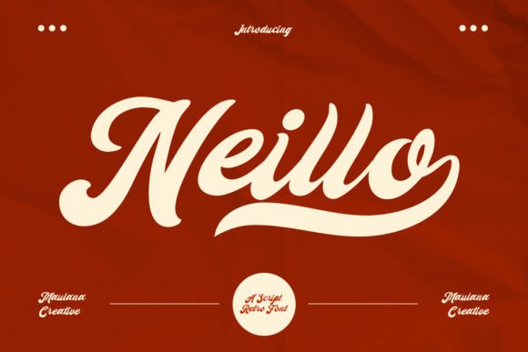 The Enduring Charm of Neillo: Why This Retro Script Font is Making a Comeback